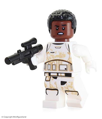 LEGO Star Wars The Force Awakens LOOSE Minifigure - Finn Stormtrooper FN-2187 with Blaster Gun