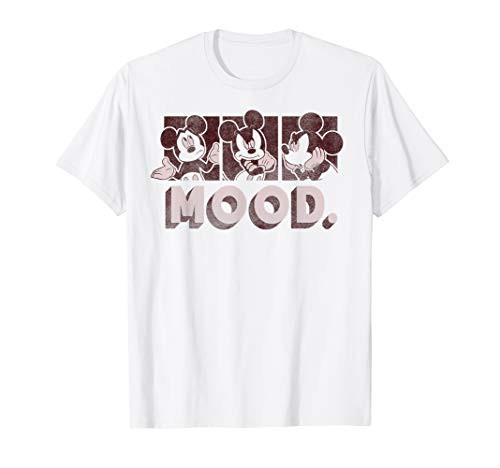 Disney Mickey And Friends Mickey Mouse Mood Panels T-Shirt Disney Mickey And Friends Mickey Mouse Mood Panels T-Shirt