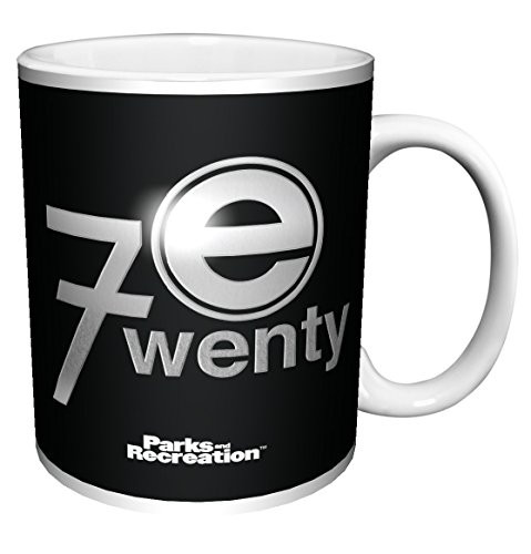 Parks and Recreation The 720 Logo Workplace Comedy TV Television Show Ceramic Gift Coffee (Tea, Cocoa) (15 oz C Handle Ceramic Mug)
