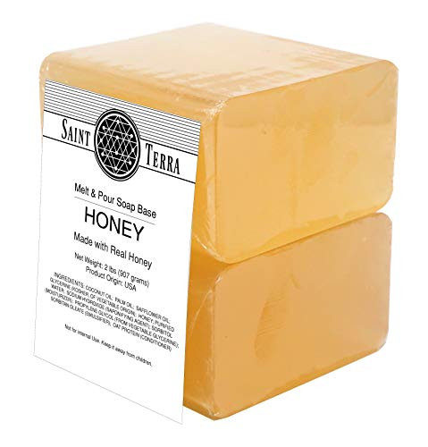 Saint Terra - Honey 2 lbs Melt & Pour Soap Base