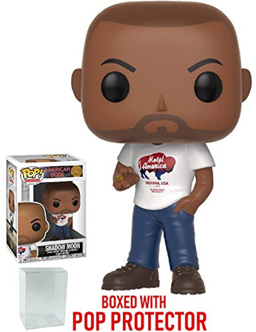 Funko Pop! TV: American Gods - Shadow Moon Vinyl Figure (Bundled with Pop Box Protector Case)