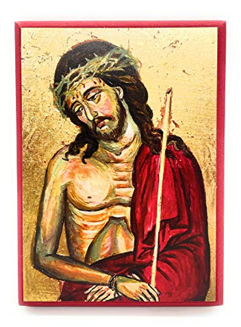 Wooden Greek Orthodox Christian Icon Jesus Christ the Bridegroom - Multiple Sizes! -5.5" x 7.5"- Wooden Greek Orthodox Christian Icon Jesus Christ the Bridegroom - Multiple Sizes! -5.5" x 7.5"-