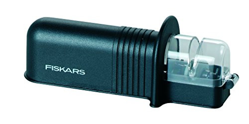 Fiskars Knife Sharpener with Ceramic Grindstone Roll-Sharp one Size Black