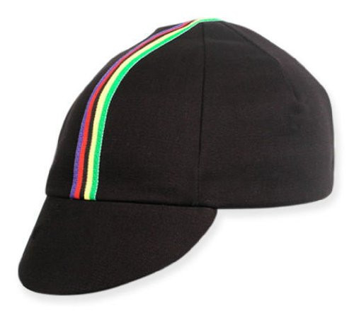 Pace Euro Brushed Twill Cycling Cap -Black-