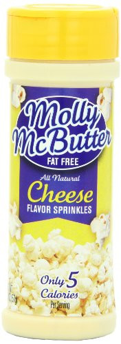 Molly McButter Fat Free Sprinkles Cheese Flavor 2 Ounce -Pack of 12-