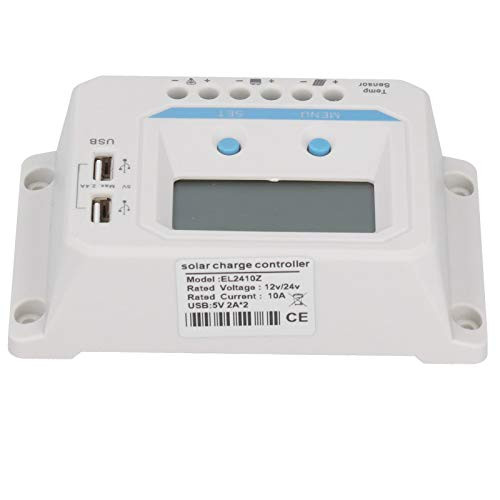 Home Controller 12V-24V 10A Solar Charge LCD Display USB PWM Control EL2410Z Home for Household