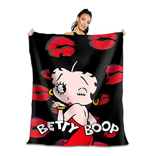 Blanket 50"X40" Soft Flannel Bedding Throw Blankets Plush Cozy Throws for Sofa Couch Bed Chair Living Room Cute Micro Fleece Blankets