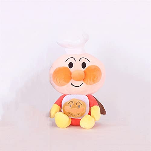 Anpanman Plush Stuffed Anime Doll Children Cartoon Soft Toy Figures Decor Pillow Puppet Birthday for Kids Boy Girl 20CM -Color - 1-