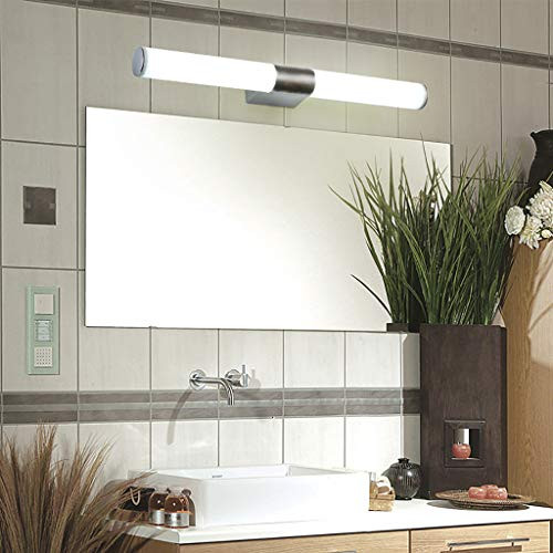 Nesee LED Bathroom Lights Over Mirror 12W Cool White 6000K Bathroom Vanity Mirror Front Lights Fixtures Modern Vanity Light for Bathroom