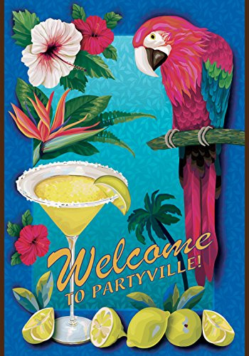 Toland Home Garden 103194 Partyville 28 x 40 Inch Decorative, 28" x 40", House Flag