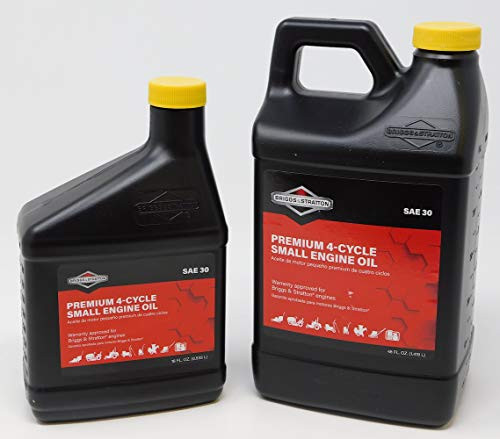 Genuine Briggs  and  Stratton 30W Engine Oil - 66 Oz. 100028  and  100005