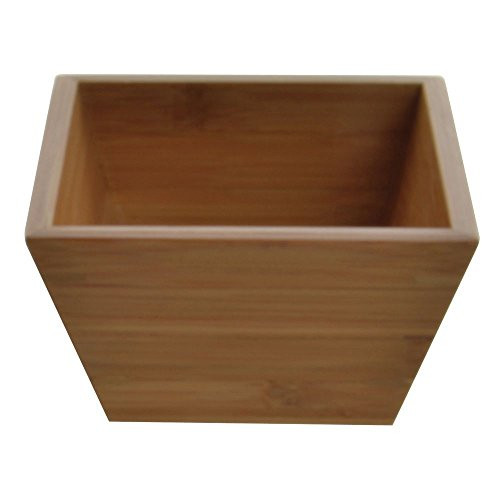 NEW-American Metalcraft -BAM53- - 5" Square Bamboo Bowl