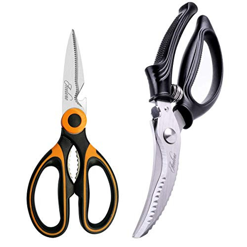Acelone Kitchen Scissors and Poultry Shears Set - A Great Set for Your Kitchen Needs