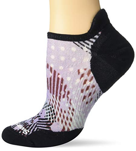 Smartwool PhD Run Light Elite Dot Print Micro Purple Mist MD -Women's Shoe 7-9.5-