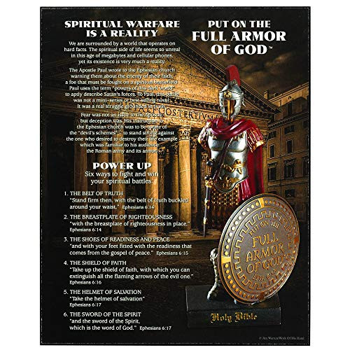 Dicksons Put On Full Armor Antiqued Bronzed 10 x 8 MDF Decorative Wall and Tabletop Frame Dicksons Put On Full Armor Antiqued Bronzed 10 x 8 MDF Decorative Wall and Tabletop Frame