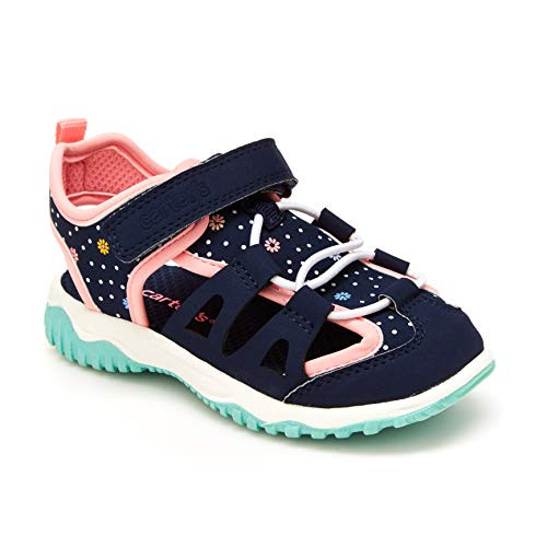 carter's Girls Shay Play Sport Sandal Navy 10 Toddler