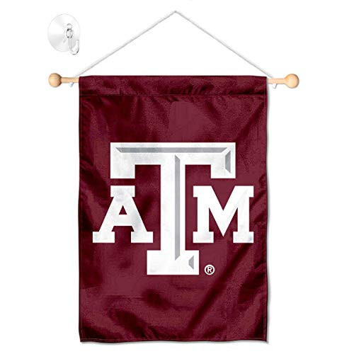 Texas A and M Aggies Beveled Logo Banner for Windows Doors and Walls