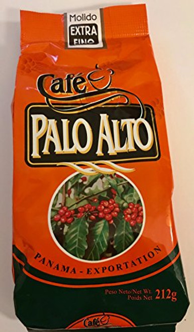 Cafe Palo Alto Panama Coffee 1/2 lb (212g) Ground Extra Fine for Espresso From Chiriqui Highlands