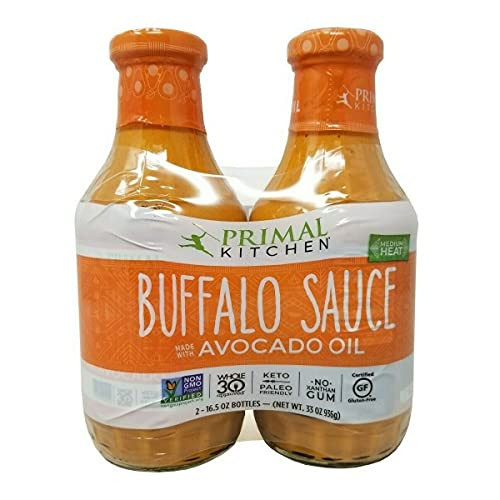Primal Kitchen Buffalo Sauce made with Avocado Oil 16.5oz-2PK