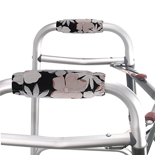 Walker Padded Hand Grip Covers Walker Hand Folding Rolling Walker Hand Grip Pads Washable One Size Multiple Colors (WH03)