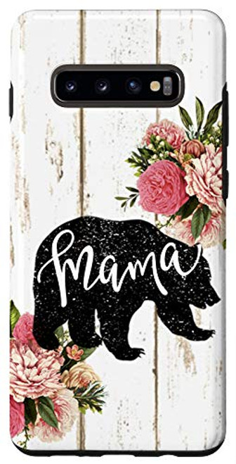 Galaxy S10 plus Rustic Farmhouse Cute Mom Woodgrain Shiplap Board Mama Bear Case Galaxy S10 plus Rustic Farmhouse Cute Mom Woodgrain Shiplap Board Mama Bear Case