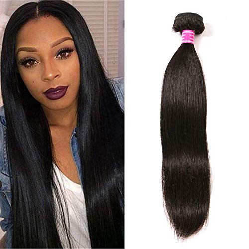 Brazilian Straight Hair 1 Bundle 10A 100 percent Virgin Unprocessed Human Hair Weave Extensions Brazilian Remy Straight Human Hair Bundles Natural Color -14" 1 Bundle- Brazilian Straight Hair 1 Bundle 10A 100 percent Virgin Unprocessed Human Hair Weave Extensions Brazilian Remy Straight Human Hair Bundles Natural Color -14" 1 Bundle-