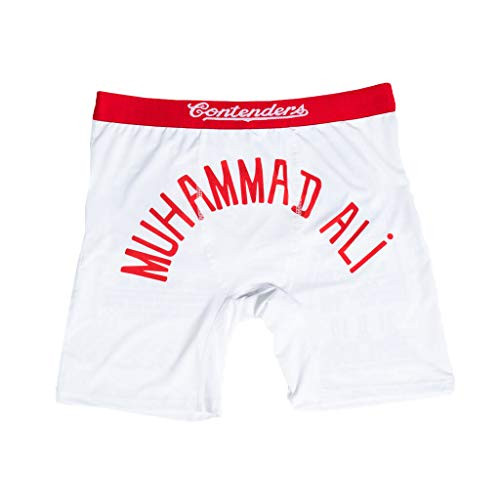 Muhammad Ali Robe 1965 Boxer Briefs White