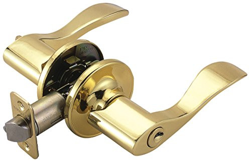 Design House 742460 Pro Springdale Entry Door Lever Polished Brass 1-Pack