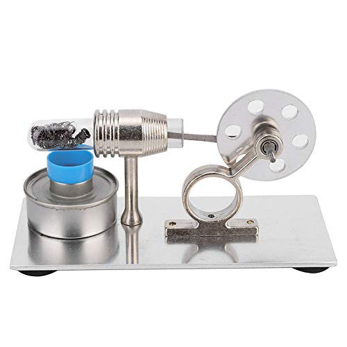 Safe Technical Mini External Combustion Engine Stirling Engine Model for Science Experiment Demonstration Single Cylinder Safe Technical Mini External Combustion Engine Stirling Engine Model for Science Experiment Demonstration Single Cylinder