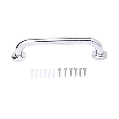 Bathroom Handrail 30-50cm Stainless Steel Bathroom Tub Handrail Grab Bar Shower Safety Support Towel Rack Bathroom Grab Bars -Grab Bar Size - 30cm-