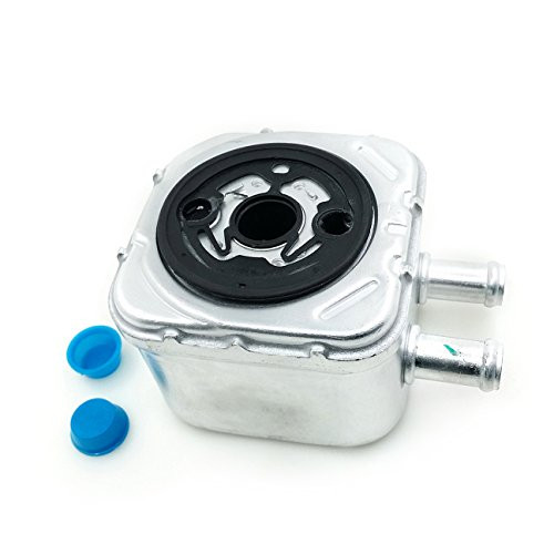 PartsFlow Engine Oil Cooler For 2000-2004 Audi A4-A4 Quattro-A6-A6 Quattro-Allroad Quattro-S4 For 2000-2008 Volkswagen Passat For 2004 Volkswagen Golf 028117021E