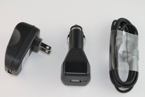 MegaPlus Car Charger Travel Wall Charger and Micro USB Detachable Cable For Asus VivoTab Smart ME400 Tablet Series Models- Asus VivoTab Smart ME400 Asus VivoTab Smart ME400 ME400C-C1-BK 10.1-Inch 64GB Tablet -Black- Asus VivoTab Smart ME400 ME400C