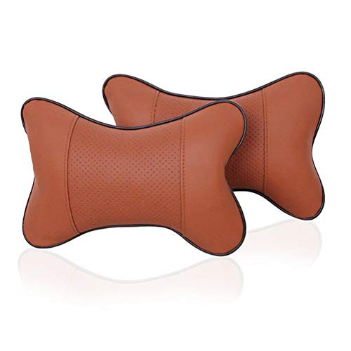 FKLOC Neck Pillow 1Pcs Car Seat Head Neck Pillow Rest Safety Cushion Support Pillow Headrest Pad
