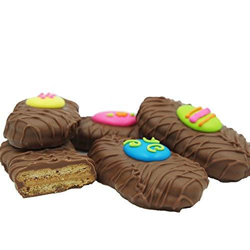 Philadelphia Candies Milk Chocolate Covered Nutter Butter Cookies Easter Egg Assortment Net Wt 8 oz