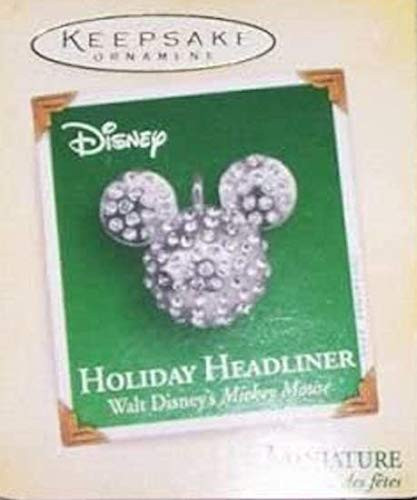 Hallmark Miniature Ornament 2005 Holiday Headliner Mickey Mouse