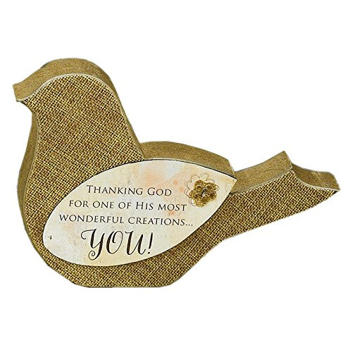 Abbey Gift Abbey Press -Abbey and CA Gift- Blessing Branches Thanking God for You Bird Plaque 6.63 x 4.5 x 1 Abbey Gift Abbey Press -Abbey and CA Gift- Blessing Branches Thanking God for You Bird Plaque 6.63 x 4.5 x 1