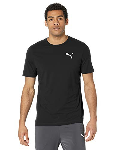 PUMA mens Active Soft Tee T Shirt Puma Black XX-Large US
