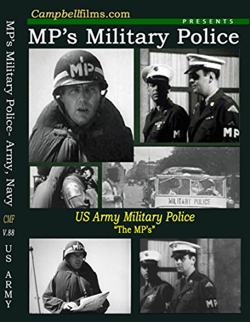 MP Military Police Films Army Navy Jeep Air WW2 Korea old Films DVD Vietnam