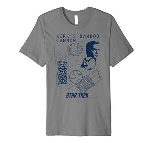 Star Trek Original Series Kirk Bamboo Canon Premium T-Shirt