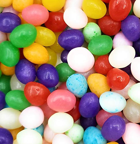 Brachs Jelly Beans  Mixed-up Tiny Jelly Bird Eggs Easter Candy Variety Bag - 8 Jelly Bean Flavors Classic Speckled - -5 Pound-