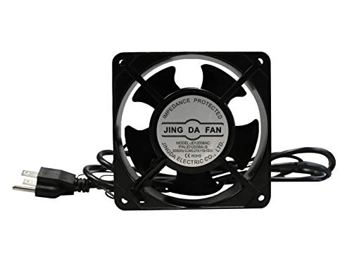 Cooling Fan High Speed Cooling Ventilation Exhaust Server Fan Cabinet Cooling System - DIY Project Home Theater Network 19 Racks