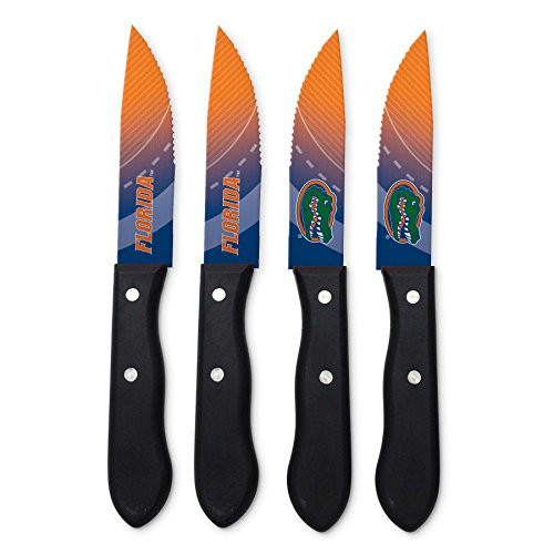 Sports Vault NCAA Florida Gators Steak Knive Set 9.75" Sports Vault NCAA Florida Gators Steak Knive Set 9.75"