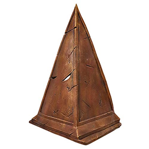 Bulex Pyramid Head Mask Red Pyramid Thing Bogeyman Helmet Haloween Costume