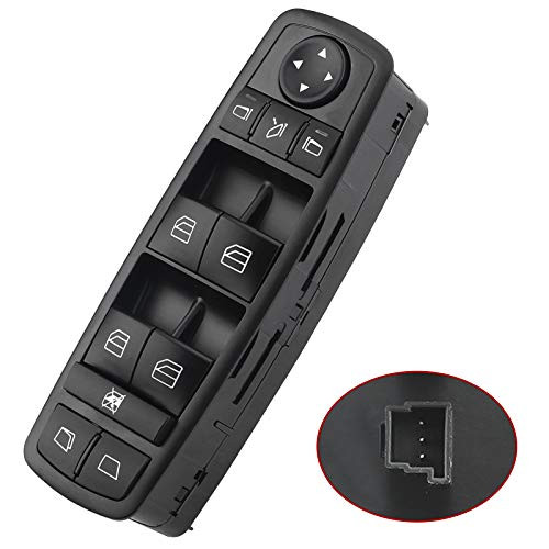 DEEN 2518300390 Driver Side Power Master Window Switch Compatible for M-B GL320 GL350 GL450 GL550 R320 R350 R500 R63 AMG