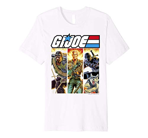 G.I. Joe Action Shot Panels Premium T-Shirt