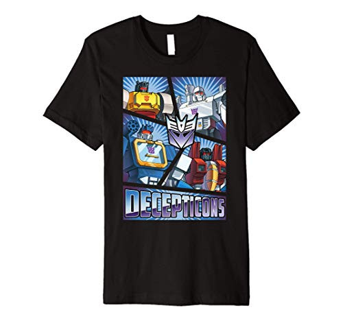 Transformers Decepticons Panels Premium T-Shirt