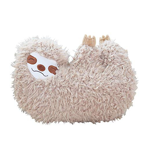Nooer Plush Soft Cute Sloth Pillow 16 Inch