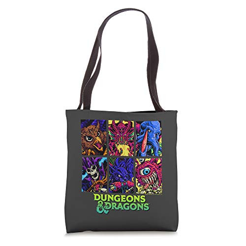 Dungeons  and  Dragons Monster Panels Tote Bag