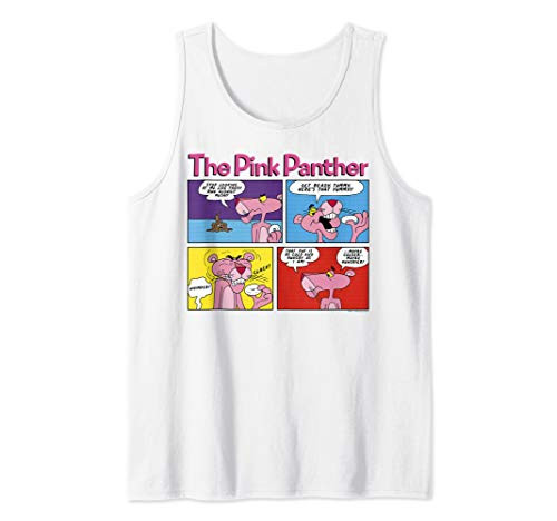 The Pink Panther Comic Panels Tank Top