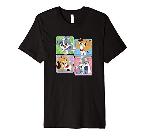 Dreamworks Rhyme Time Town Character Panels Portraits Premium T-Shirt